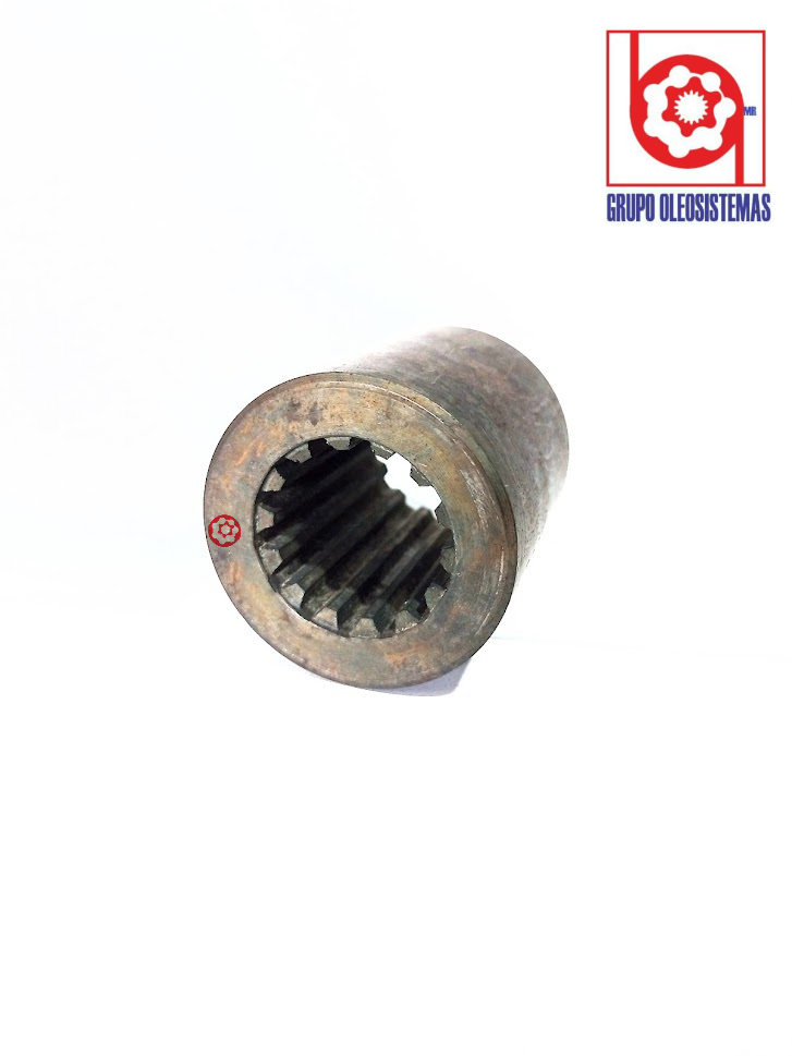 COPLE ASTRIADO 1 1/4-14 DIENTES DE 2 X 2.25 TEMPLADO